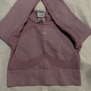 Gymshark Lavender Long Sleeve Top